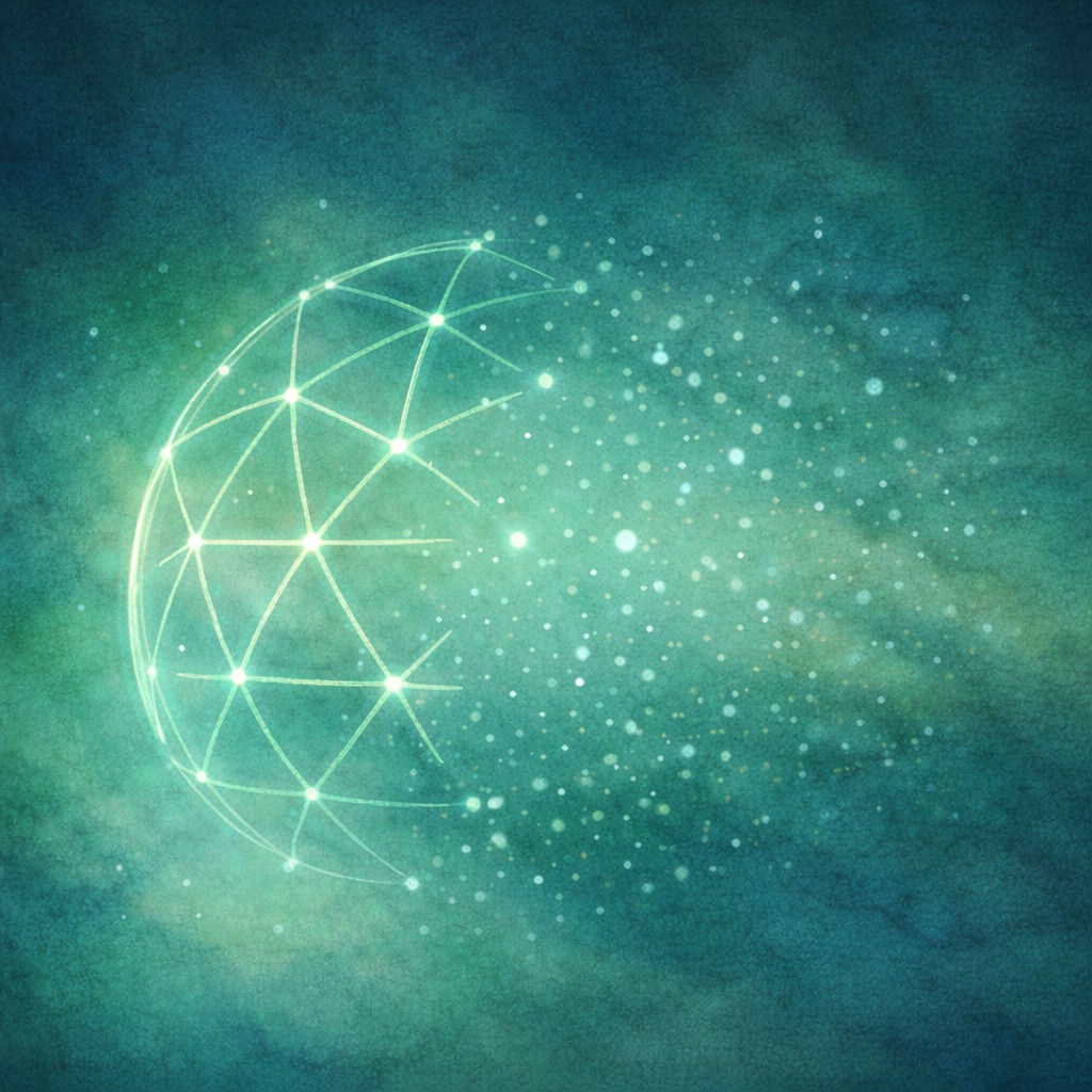 Warm flow of light between two regions